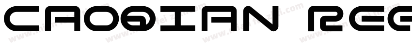 caoqian Regular字体转换